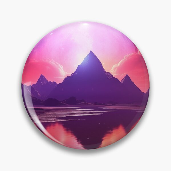 Item preview, Vaporwave Shores: Neon Twilight Lagoon designed and sold by Mullet Monkey.