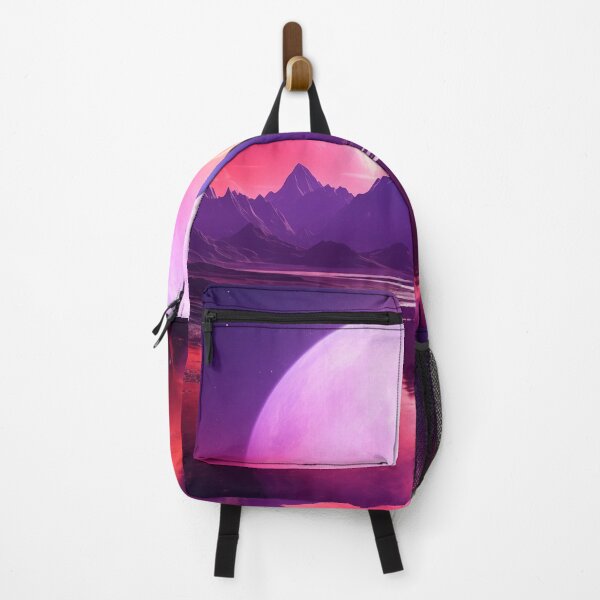 Item preview, Vaporwave Shores: Neon Twilight Lagoon designed and sold by Mullet Monkey.