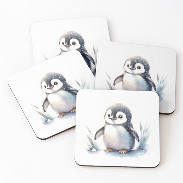 Item preview, Penguin watercolor designed and sold by Motivburg.