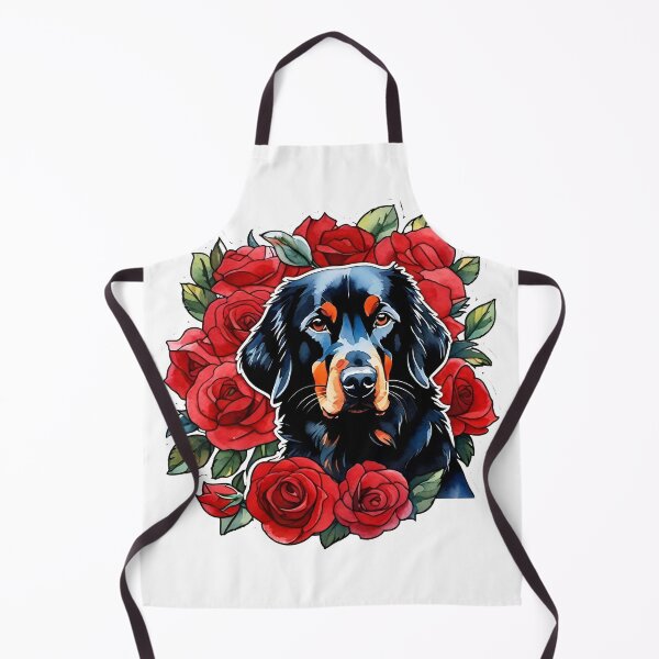 Item preview, Dog In Red Roses designed and sold by Liis S.