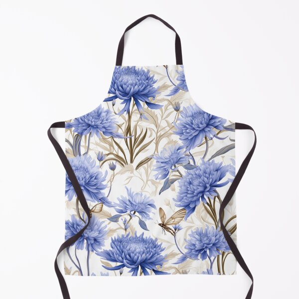 Item preview, Floral blue designed and sold by CrazyCrowFlight.