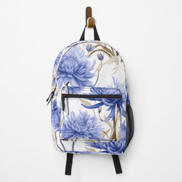 Item preview, Floral blue designed and sold by CrazyCrowFlight.