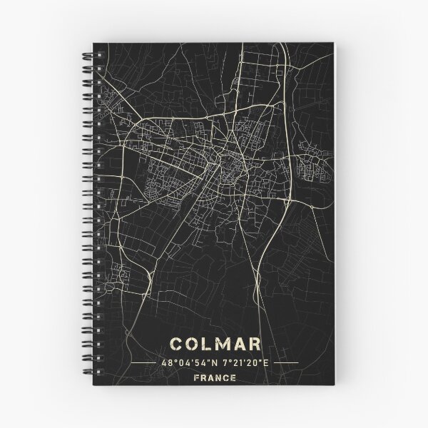 Item preview, Map of Colmar Black and white designed and sold by Jerhus.