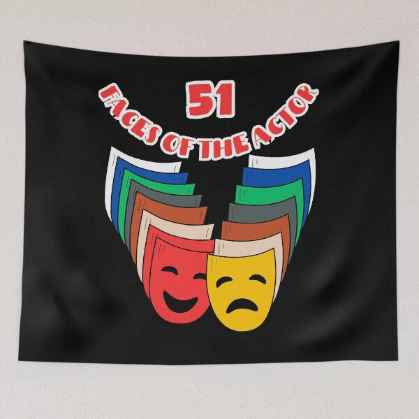 Item preview, 51 faceta od The Factor. funny gift for actor designed and sold by GroonSpace.
