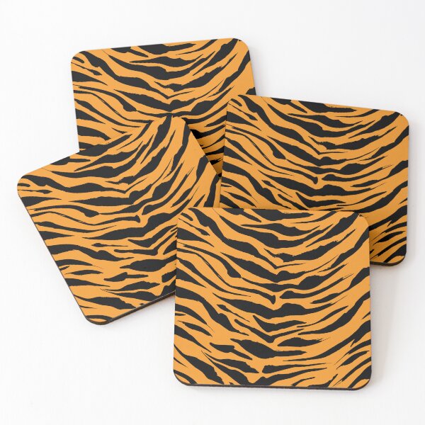 Item preview, Tiger Safari Seamless Pattern, Tiger Stripes designed and sold by AnasCreativeHub.