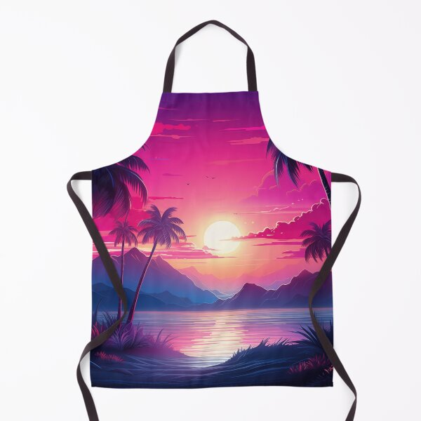 Item preview, Harmonic Haven: Synthwave Sunset Escape designed and sold by Mullet Monkey.