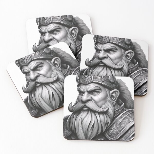 Item preview, Dwarf warrior  designed and sold by Mark-E-Adams.