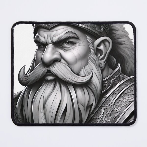 Item preview, Dwarf warrior designed and sold by Mark-E-Adams.