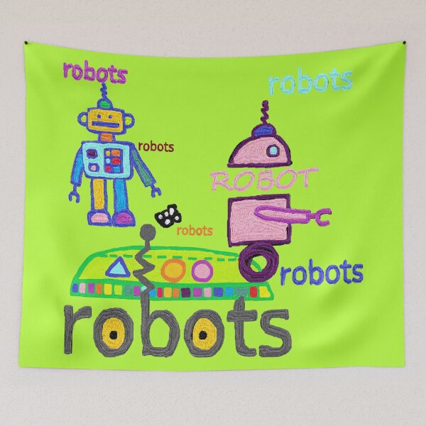 Item preview, old robot toy,nostalgia,vintage old toy, OIL PAINTING designed and sold by zzzozzo.