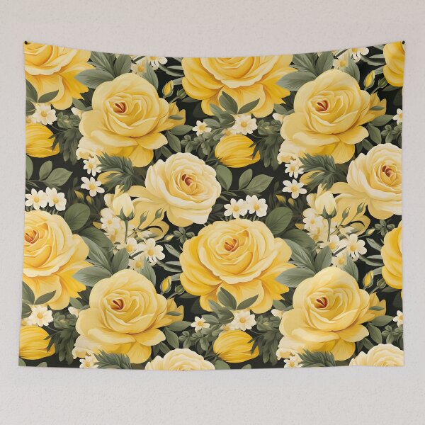 Item preview, Yellow Rose Modern style designed and sold by MuteluArtwork.