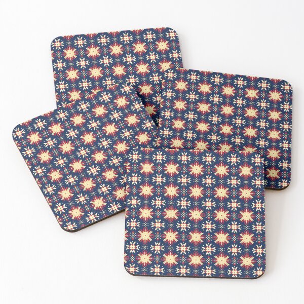 Item preview, Snow Flakes Winter Seamless Vintage Pattern designed and sold by Pati-Design.