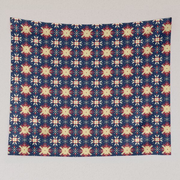 Item preview, Snow Flakes Winter Seamless Vintage Pattern designed and sold by Pati-Design.