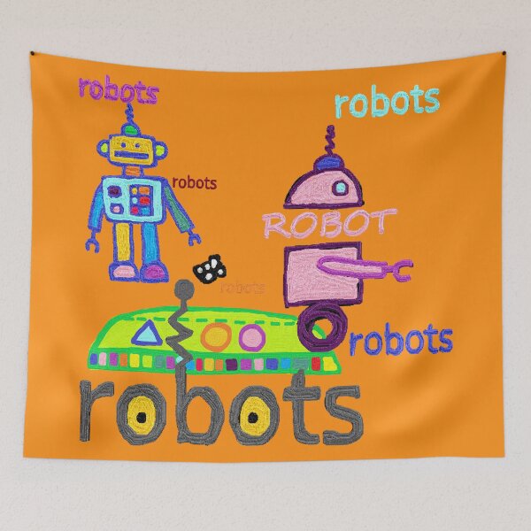 Item preview, old robot toy,nostalgia,vintage old toy, OIL PAINTING designed and sold by zzzozzo.