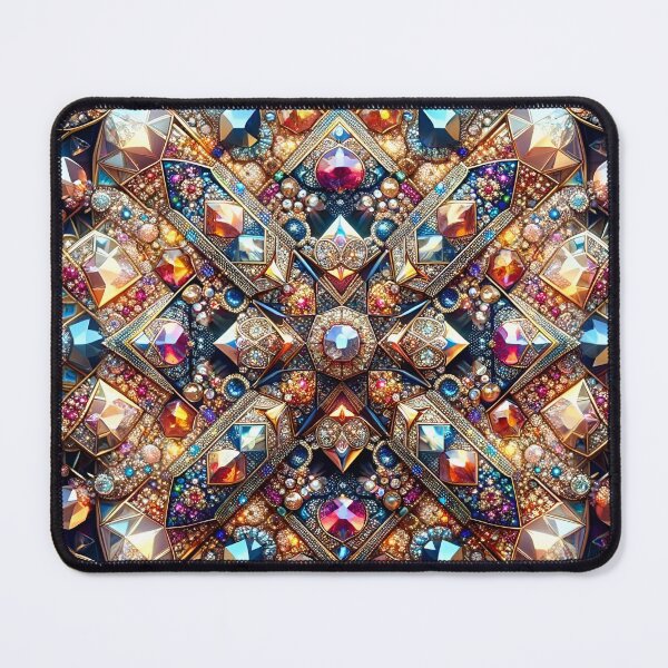 Item preview, "Gemstone Mosaic Majesty" designed and sold by APARTAI EU.