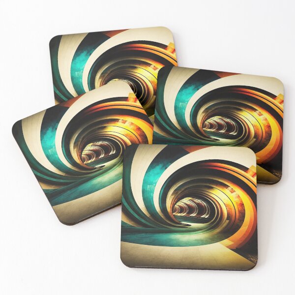 Item preview, Abstract London Underground: Vibrant Art Reflecting the City's Energy 001 designed and sold by iQuorra.