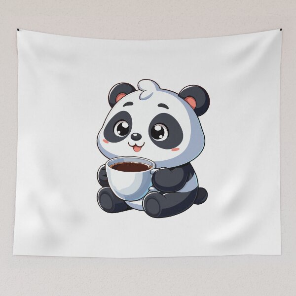Item preview, Panda wants tea  designed and sold by cave-canvas.