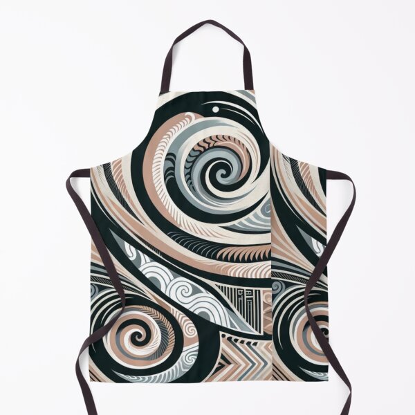 Item preview, Monochrome Whorls designed and sold by MoanaGallery.