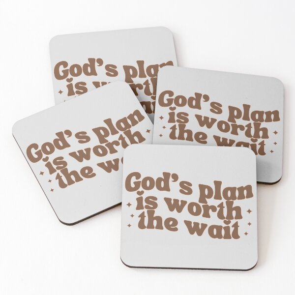 Item preview, God's Plan Is Worth The Wait designed and sold by MichelleCreative.