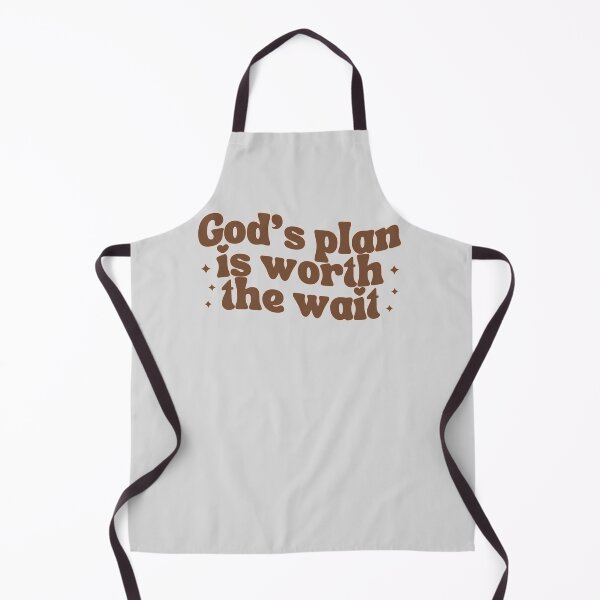 Item preview, God's Plan Is Worth The Wait designed and sold by MichelleCreative.