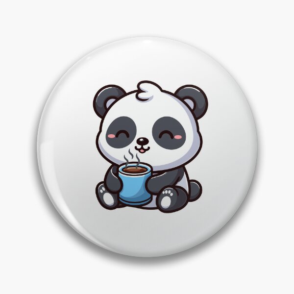 Item preview, Coffee gives energy to panda designed and sold by cave-canvas.