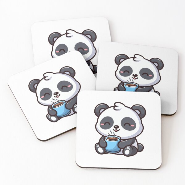Item preview, Coffee gives energy to panda designed and sold by cave-canvas.