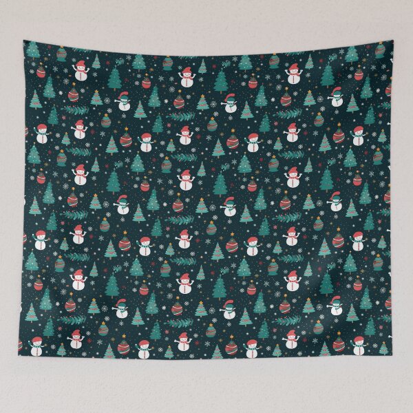 Item preview, christmas seamless pattern designed and sold by NatthyDesign.