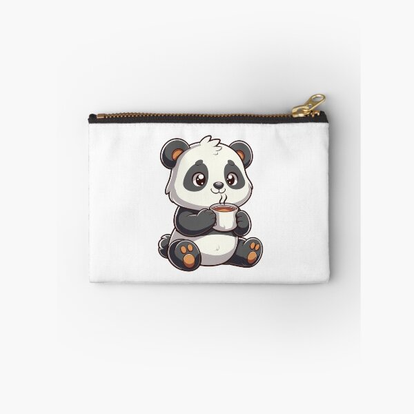 Item preview, Cute Panda coffee time designed and sold by cave-canvas.