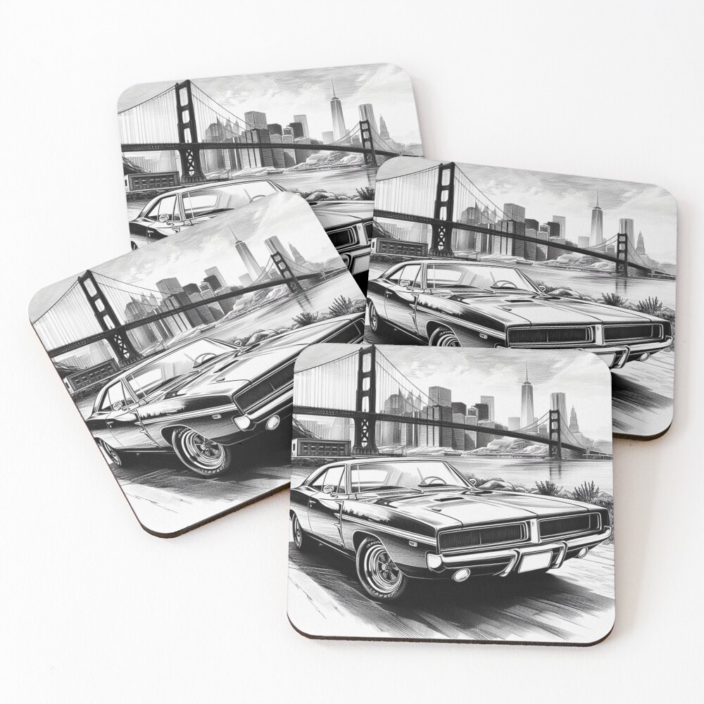 Item preview, Coasters (Set of 4) designed and sold by NitroNoMAD.