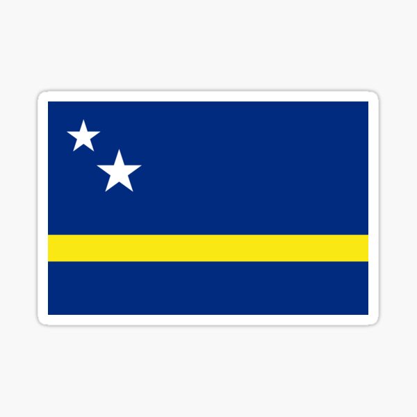 Item preview, National Flag Country of Curaçao, Curacao designed and sold by Danler.