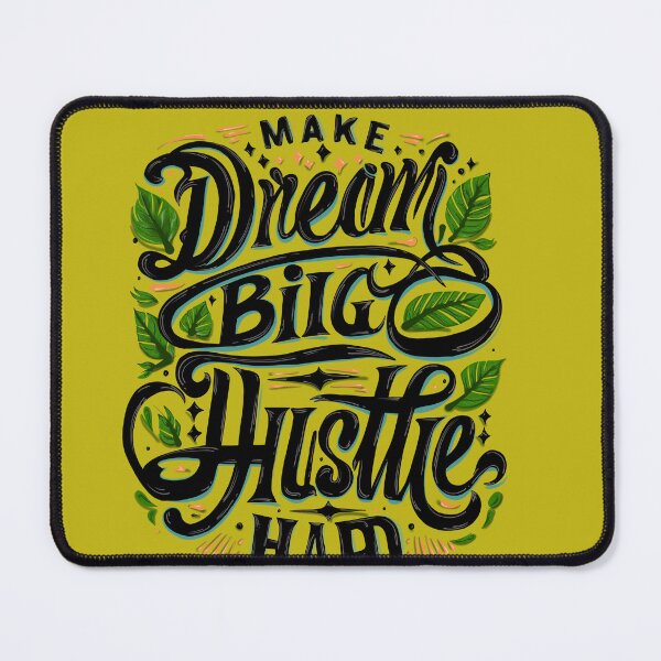 Item preview, Aspire & Achieve: The 'Dream Big, Hustle Hard' Collection designed and sold by luayyi.
