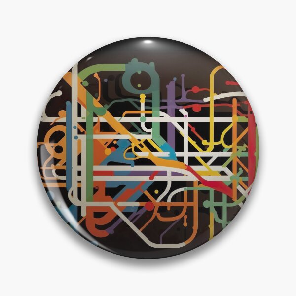 Artikelvorschau, Logo-Kunst der Londoner U-Bahn: Abstrakte Interpretation entworfen und verkauft von iQuorra.