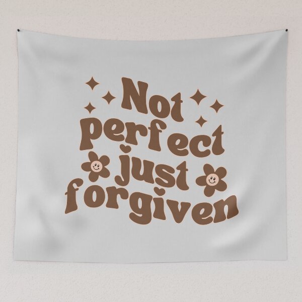 Item preview, Not Perfect Just Forgiven designed and sold by MichelleCreative.