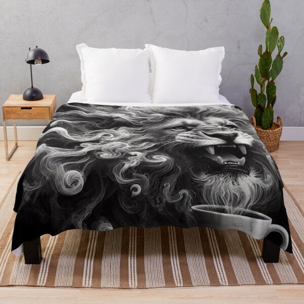 Item preview, What a smell, Lion out of coffee - Cute Animal designed and sold by joejiing.