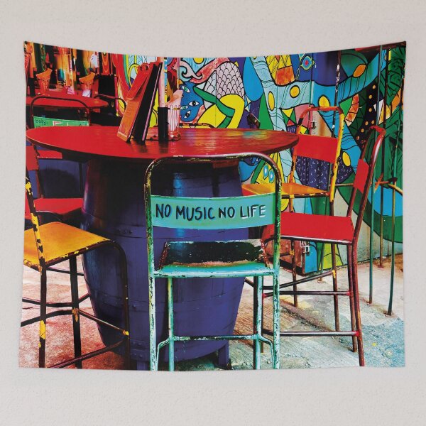 Item preview, No Music No Life Bar in Singapore Kampong Glam designed and sold by RoyalTarget.