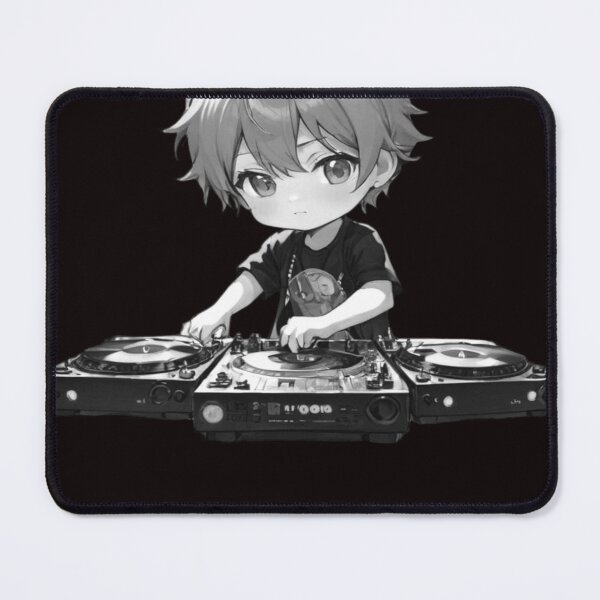 Item preview, Kawaii Chibi DJ Boy Anime - PanfurWare LLC designed and sold by PanfurWare-LLC.