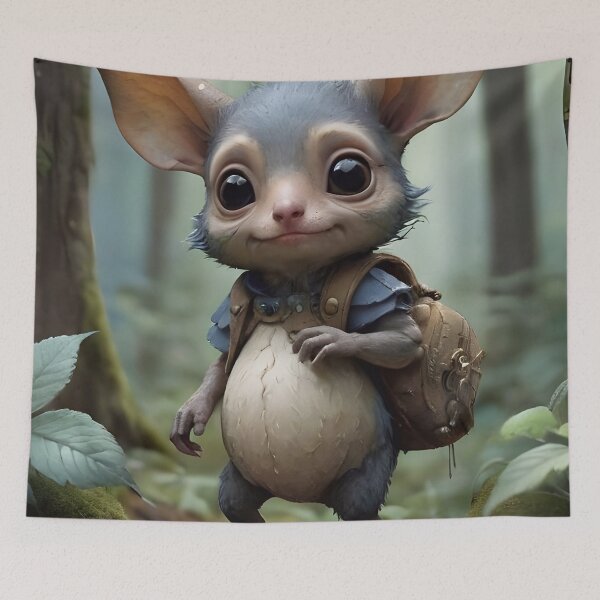 Item preview, Cute Little Forest Creature designed and sold by TheArtOfPat.