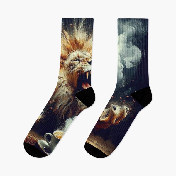 Item preview, What a smell, Lion out of coffee - Cute Animal designed and sold by joejiing.