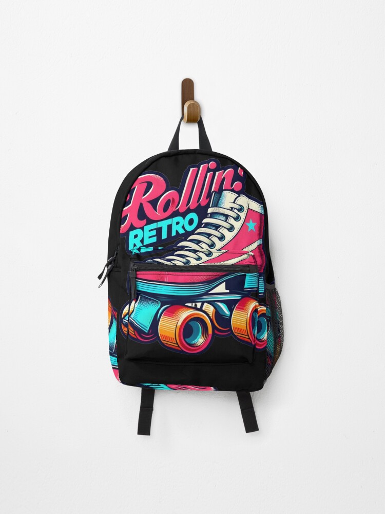 Thumbnail 1 of 3, Backpack, Retro Glide designed and sold by AI-Only.