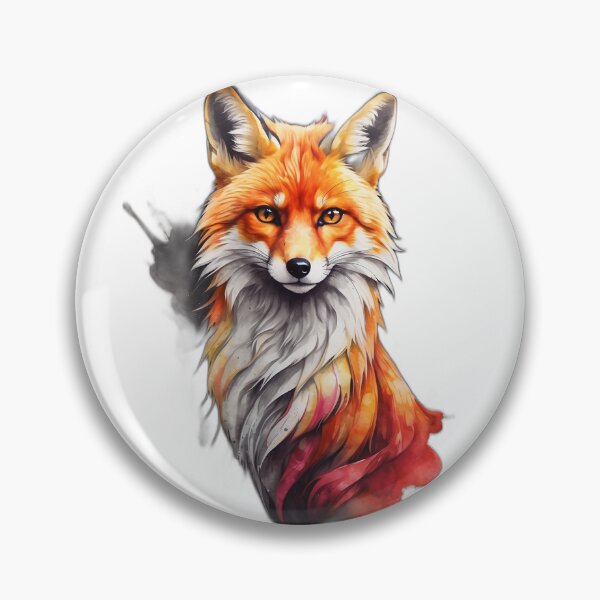 Item preview, A powerful colorful fox face awesome  designed and sold by Mobile Cases Store.