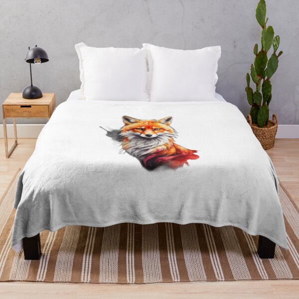 Item preview, A powerful colorful fox face awesome  designed and sold by Mobile Cases Store.