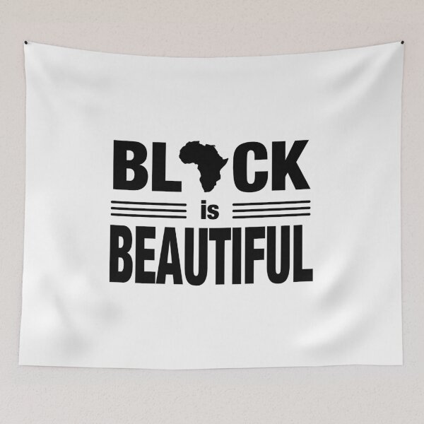 Item preview, Black Is Beautiful Africa Shape Ethnic Art designed and sold by blackartmatters.