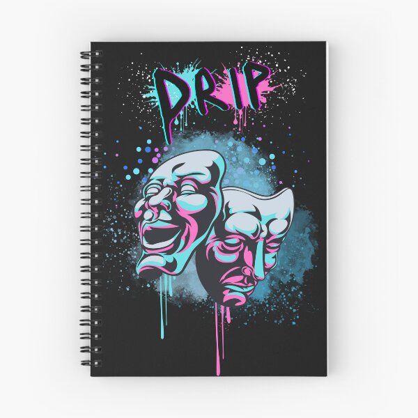 Item preview, Drip Drama Mask, Drip Art, (Sky blue, Pink, Black) designed and sold by JpJr.