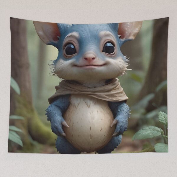 Item preview, Cute Little Forest Creature designed and sold by TheArtOfPat.