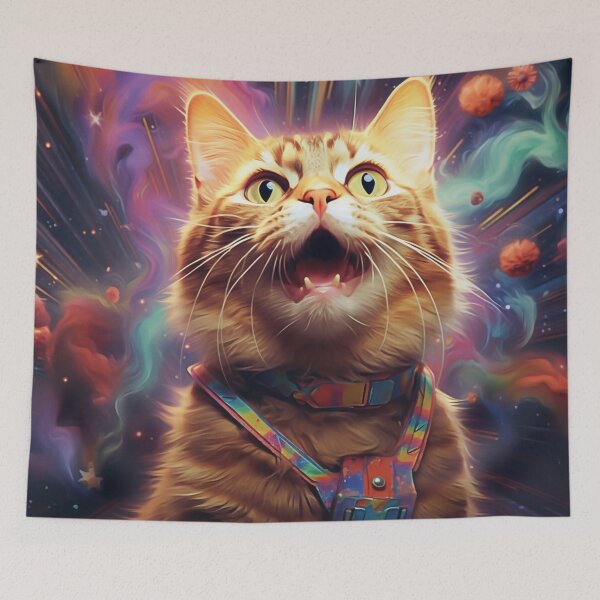 Item preview, Frenzy Cat 156 designed and sold by MyFancyDesigns.