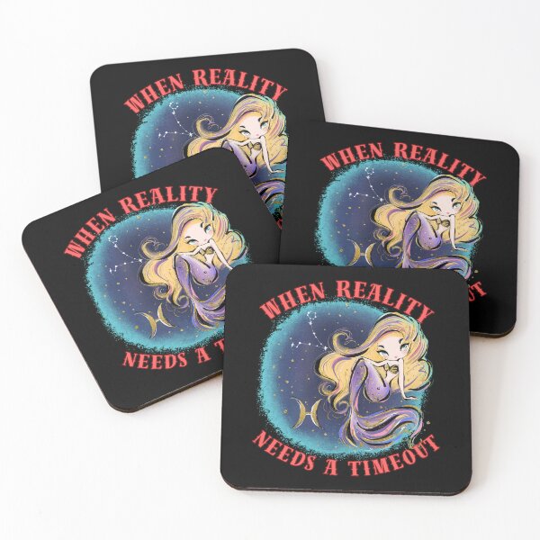 Item preview, When Reality Needs A Timeout. pisces astrology designed and sold by ZodiacWonders.