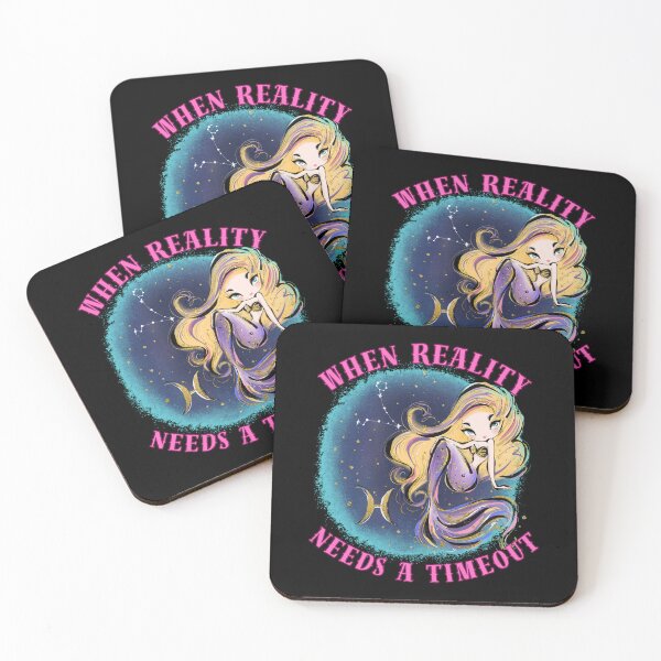Item preview, When Reality Needs A Timeout. pisces birthday designed and sold by ZodiacWonders.