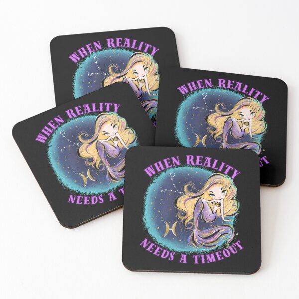 Item preview, When Reality Needs A Timeout. pisces horoscope designed and sold by ZodiacWonders.