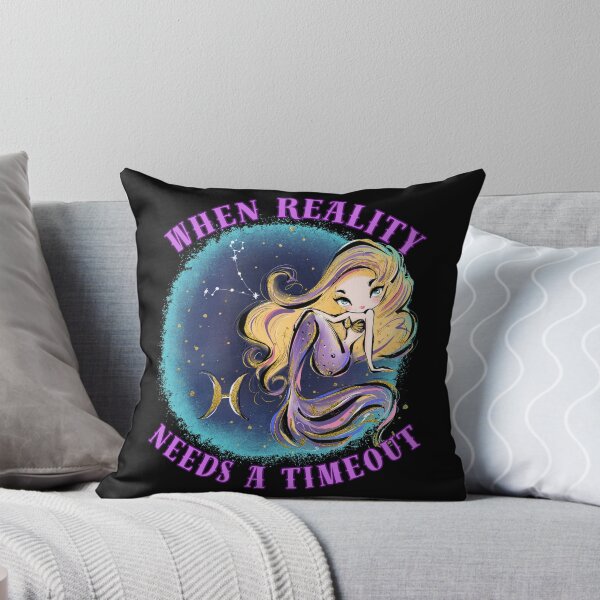 Item preview, When Reality Needs A Timeout. pisces horoscope designed and sold by ZodiacWonders.