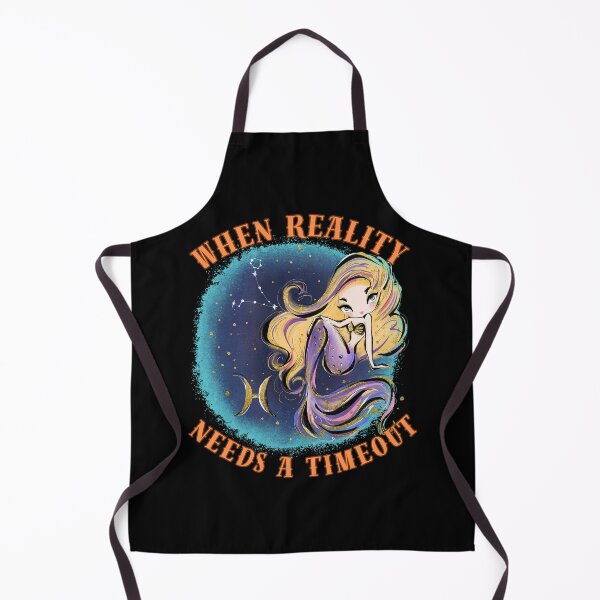Item preview, When Reality Needs A Timeout. pisces season designed and sold by ZodiacWonders.