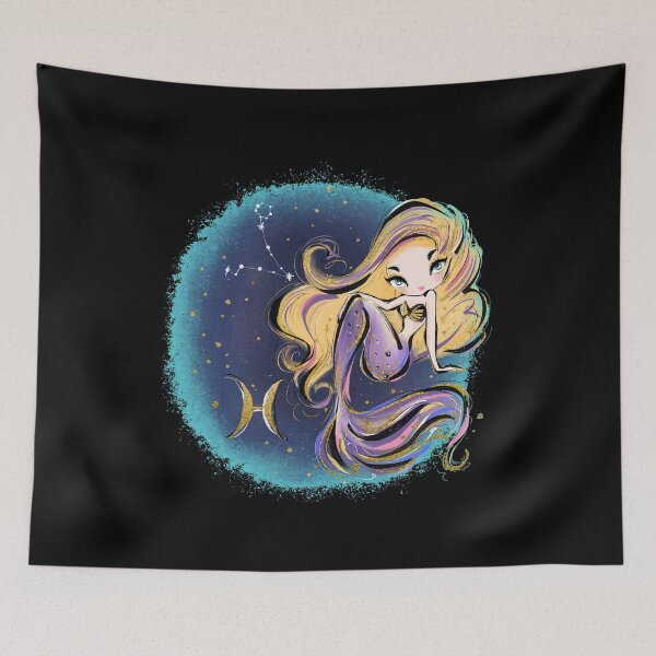 Item preview, Pisces Symbol designed and sold by ZodiacWonders.